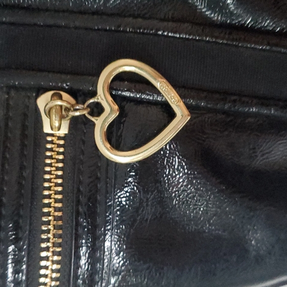 Coach Daisy Liquid Gloss Pocket Patent Tote - Picture 6 of 10